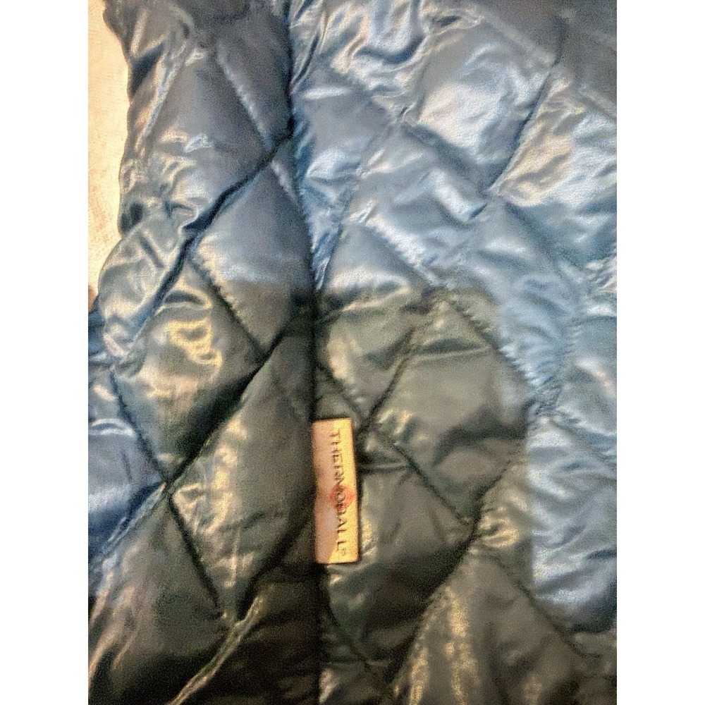The North Face ThermoBall Blue Quilted Puffer Jacket Full Zip A7ZL Womens L - Picture 6 of 9